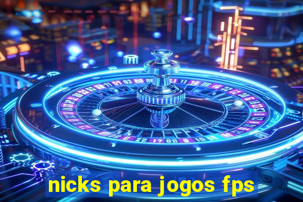 nicks para jogos fps